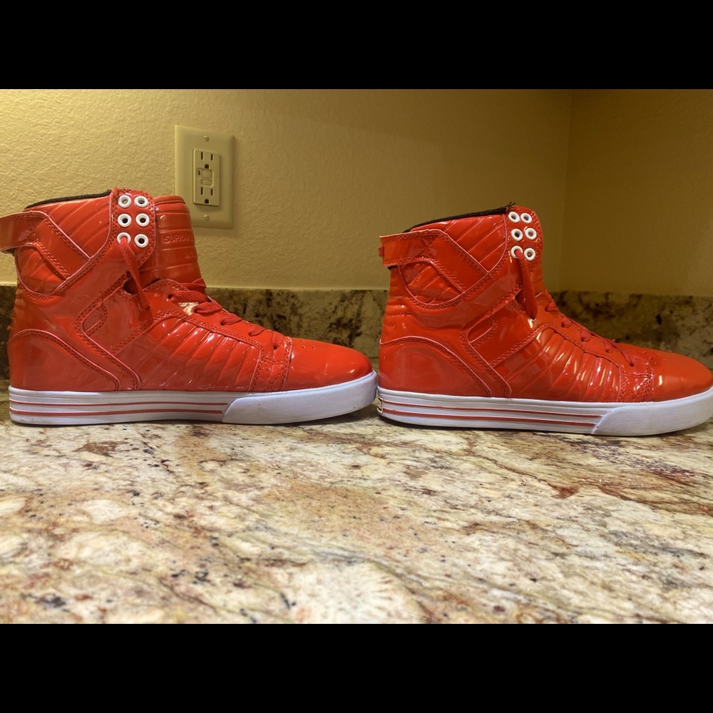 Supra Musk 001 Red Patent Leather